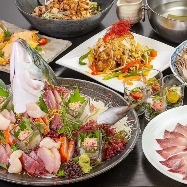 温泉付！海山の幸満載の忘年会プラン