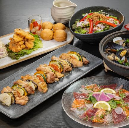 個室確約【春夏宴会プラン9,450円コース】入館料＋お料理＋宴会場代
