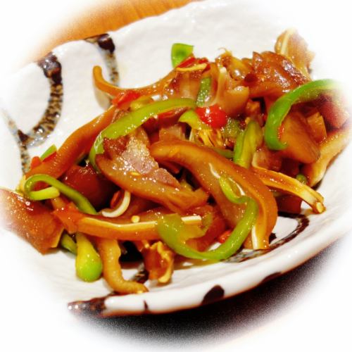 特製青椒豚耳