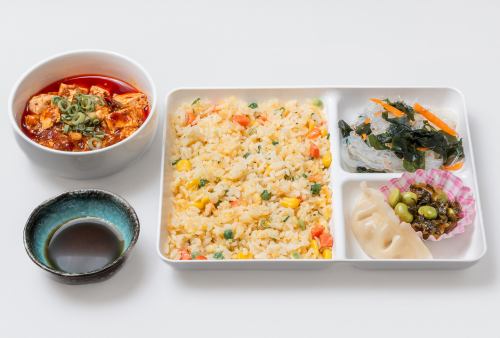人気の特製麻婆豆腐セット｜店内＆お持ち帰りOK