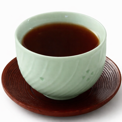 一款具有普洱黑茶濃鬱醇濃稠度和香氣的飲品。