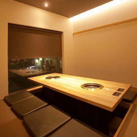 Fully equipped with a private room with horigotatsu style, you can spend your precious time in a high-quality space without worrying about others.