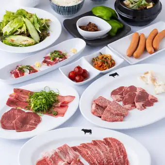 【含2小时畅饮】庆州超值标准套餐★庆州套餐★共11道菜，6000日元