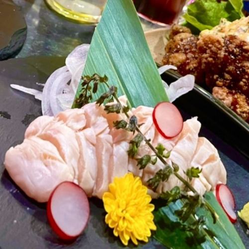 chicken sashimi