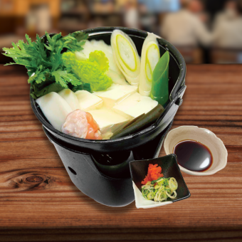 湯豆腐ちり鍋