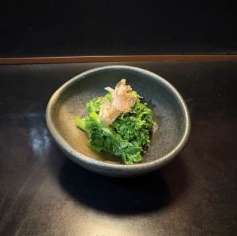 菜の花のおひたし