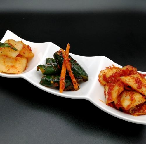 Kimchi platter
