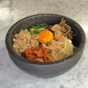 돌구이 마늘남물비빔밥