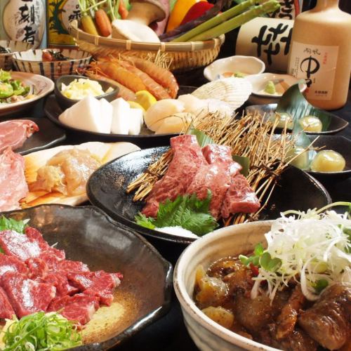 A variety of Kyushu specialties