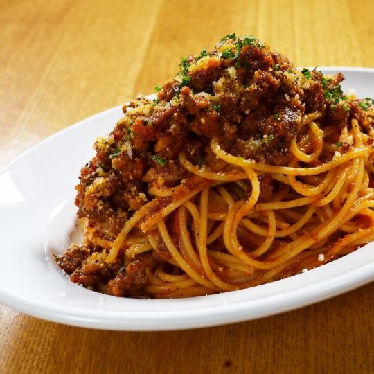 [Our most recommended menu] Special! Bolognese Noodles go well with the meat-rich sauce♪