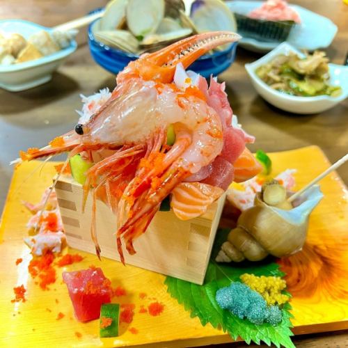 海鮮ちらし寿司にゅうめん付き