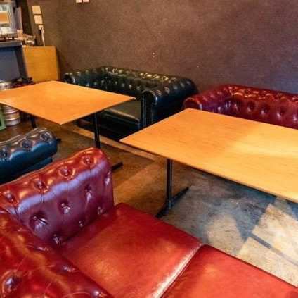 ソファー席でご堪能♪