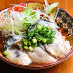 生牡蠣ゆずぽん酢