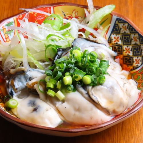 生牡蠣ゆずぽん酢