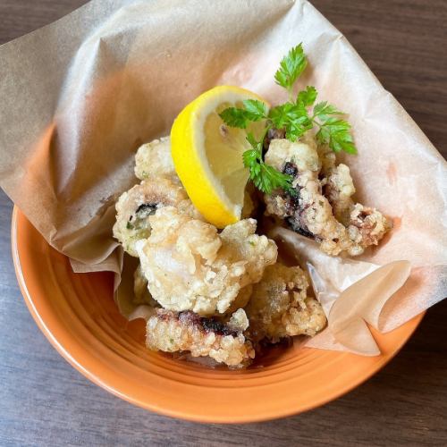 タコの磯辺揚げ