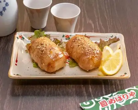 肉巻きおにぎり(塩ダレ)