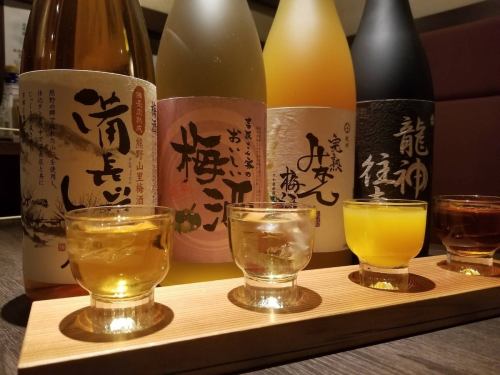 女性に嬉しい。和歌山県産の果実酒も豊富♪