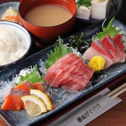 Sashimi set meal, Tuna all-you-can-eat set meal