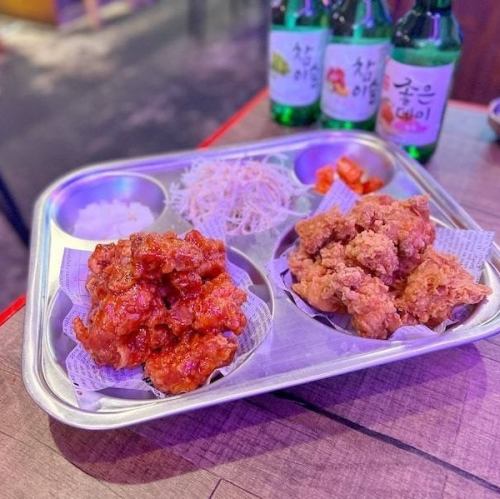 本場の味を再現！チキンは店内でのお食事はもちろんテイクアウトもできます♪骨あり、骨なしも選べます。