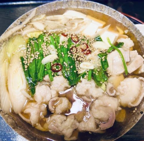 大人気！大トロもつ鍋◎