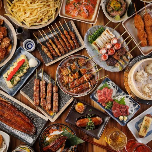 《お得プラン》満足度は絶大の贅沢コース！2時間飲み放題付きでご提供♪