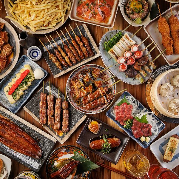 《お得プラン》満足度は絶大の贅沢コース!2時間飲み放題付きでご提供♪