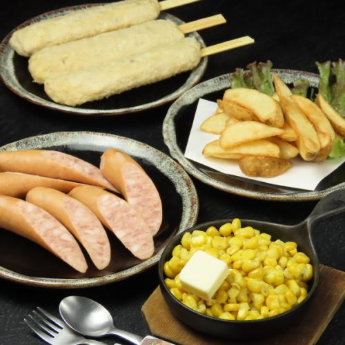 [◇Safe for the whole family◇] We have menus that are very popular with children, such as cheese and corn!
