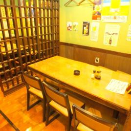We got a voice saying, "I have a bad leg, so the parlor is a little ...", and we made a table seat in a hurry! You can enjoy it without worrying about the surroundings! Also, only when using the course, we started [all-you-can-drink (1500 yen)], so we look forward to coming to the store ♪