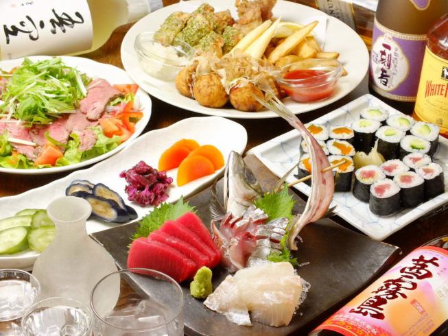 [2H] Omakase course 2,750 yen ◆ Luxurious banquet course with all-you-can-drink 5,500 yen