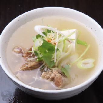 Boiled beef stew