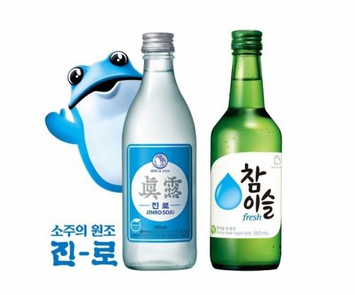 眞露イズバックとチャミスルオリジナル