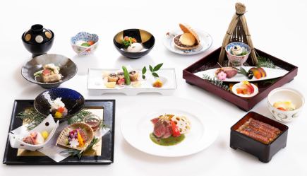 Seasonal Kaiseki Snow Course (Reservation deadline: 2 days prior to your visit)