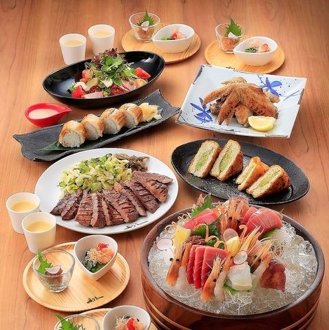 Enjoy seasonal seafood dishes♪ Izakaya use is also welcome◎Rikyu◎