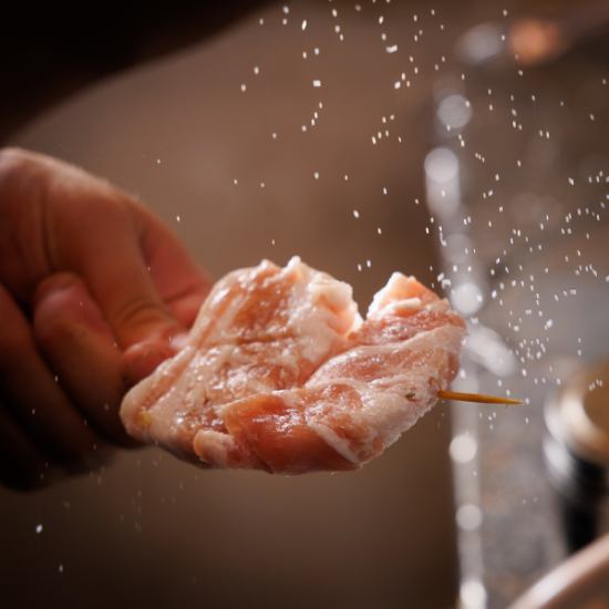 厳選した国産地鶏のみを使用した当店の焼き鳥おすすめです。