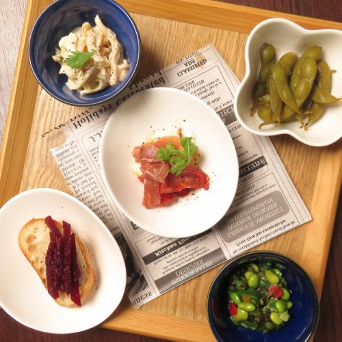 おまかせ前菜5種盛り