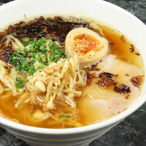 常連様からも大人気のアゴ出汁ラーメン！