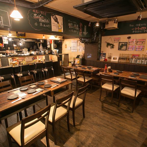[Stores can be reserved] Stores can be reserved for 20 to 30 people.You can relax in the casual and stylish shop of Asian taste.Please use it in a wide variety of scenes such as company banquets and drinking parties within friends.