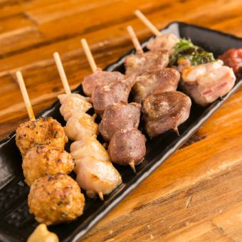 5 types of special skewer courses
