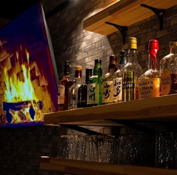 [Bar style space near the station] Good location about 3 minutes on foot from Minami Kusatsu Station.Group use of 10 to 20 people is also possible.
