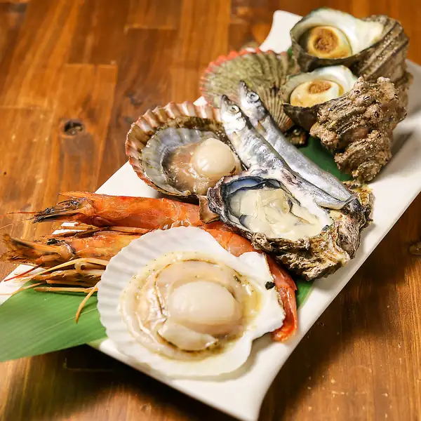 海鮮炙り焼き各種【市場直送!新鮮鮮魚】