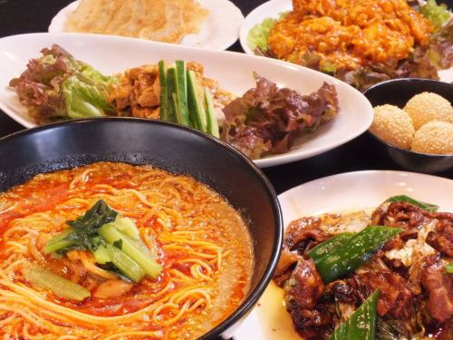 Order buffet freshly prepared and piping hot! Authentic Chinese food ☆ All you can eat and drink! 4,800 yen (tax included) 4,500 yen (tax included) with coupon♪