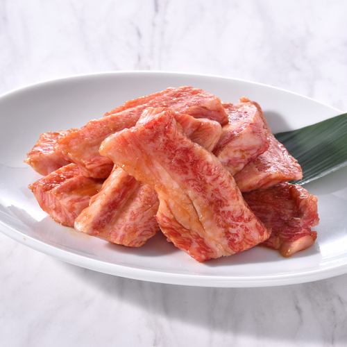 와규 중락 갈비 절삭