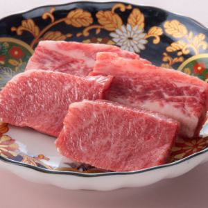 하프 블랙 털 일본소 갈비