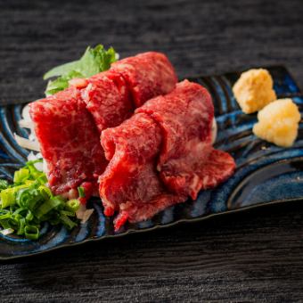 【九州堪能コース】 3時間飲み放題付 馬刺し 胡麻カンパチ 黒豚餃子など 全9品 大人気宴会コース