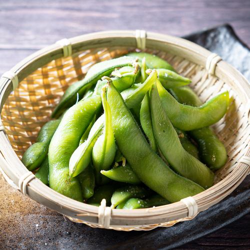 塩茹で枝豆
