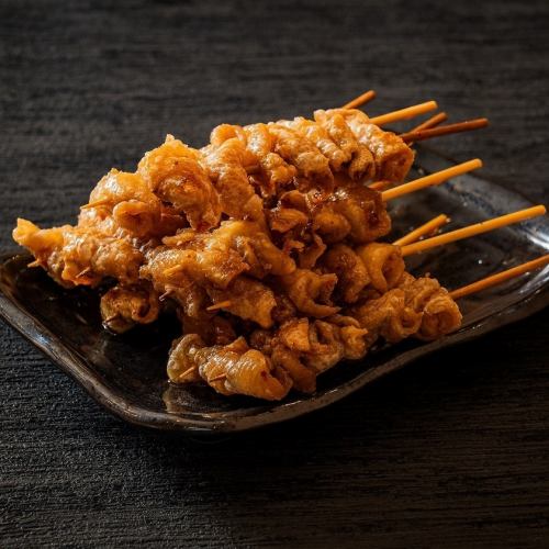 九州発!! 博多ぐるぐる鶏皮 8本
