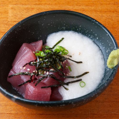 マグロ山かけ
