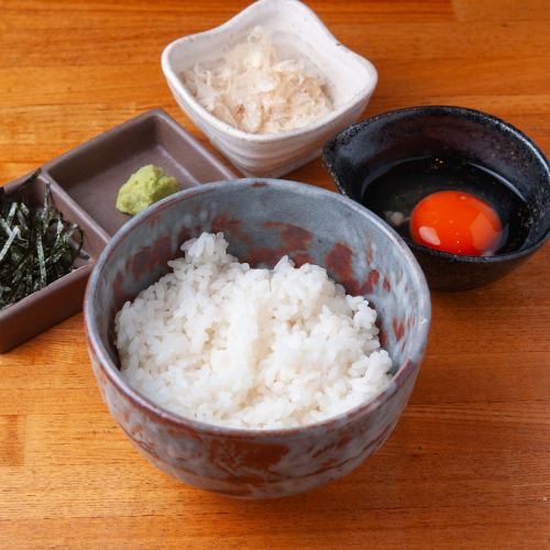 鶏節卵かけご飯/そぼろ丼