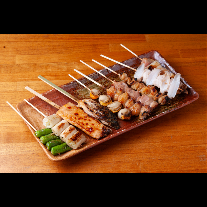 <【金山・熱田】串焼きと海鮮とジビエが美味しいお店♪>