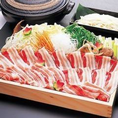 ☆“屋久岛套餐”（9道菜），可选择小地藏的特色火锅 5,000日元，含无限畅饮